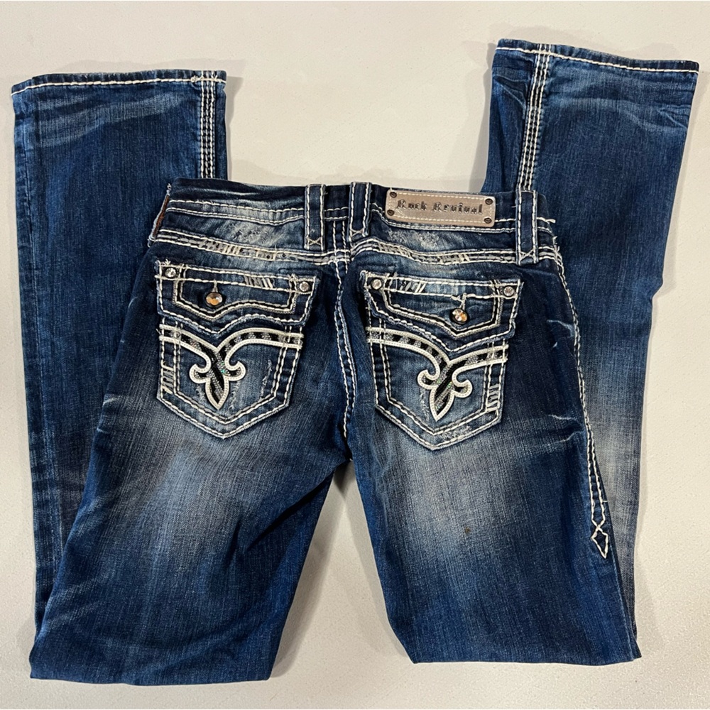 Rock Revival boot cut jeans size 25